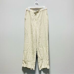 Les Copains Beige Trousers Size 44 NWT